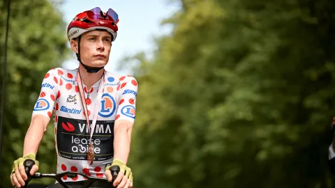 Mám šanci. Pořád mám šanci. Aha, tak ne, Tour de France už skončila, diví se Vingegaard