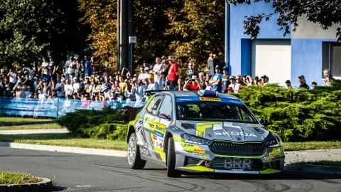 Utržené zadní kolo a konec. Mrzí mě to, lituje Filip Kohn po náročné Barumce