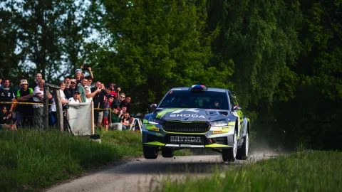 Filip Kohn po dalším podniku českého šampionátu v rallye: Sedmé místo z Krumlova bereme