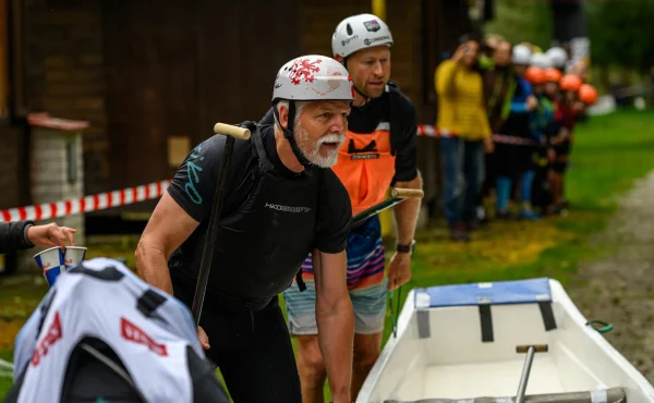 Rekordní účast i prezidentská posádka: na maratoně v Českém Krumlově nechyběl ani Petr Pavel