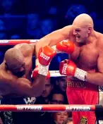 Sprška vulgarit po vítězství. Tyson Fury knokautoval Chisoru a pak urážel Usyka