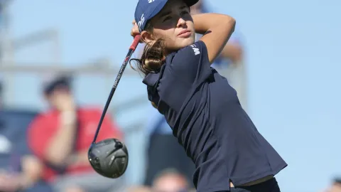 Trumpová je poslední. Prezidentova vnučka má za sebou první kolo prestižního turnaje LPGA