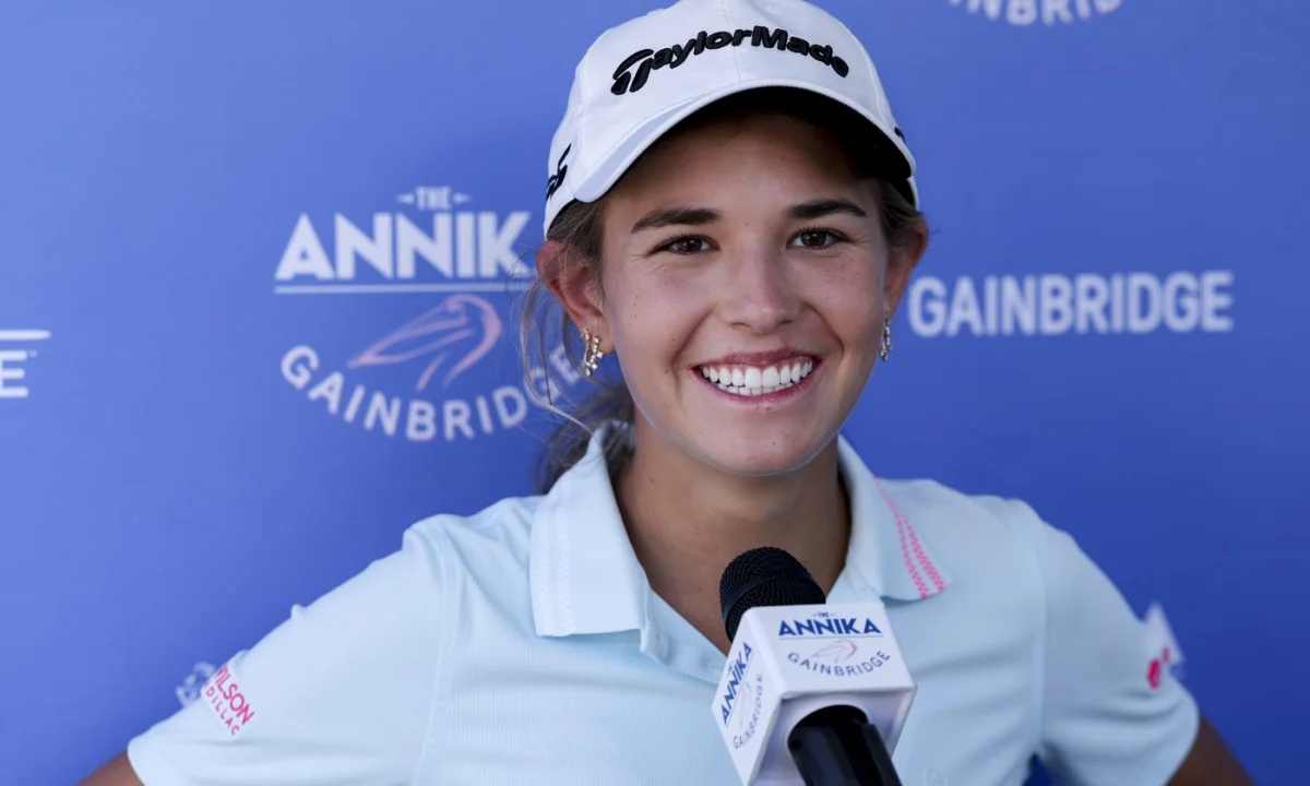 Nejlepší golfistka na světě Kai Trumpová přitáhla pozornost k LPGA. Ta z toho teď těží