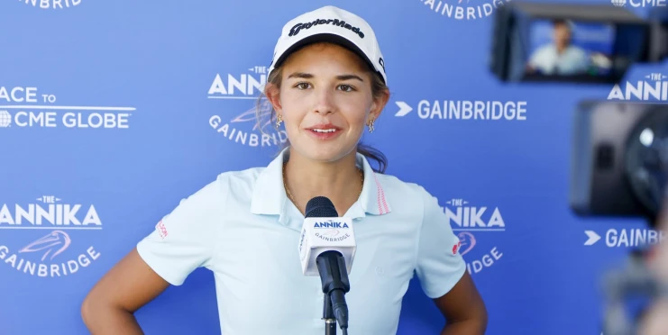 Další krok v kariéře: Po debutu na LPGA se stává z Trumpovy vnučky komentátorka