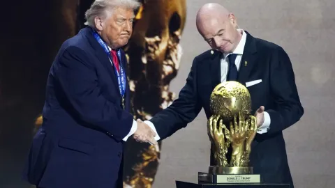 Trumpa po losování MS obvinili z vlastizrady. Chce přejmenovat americký fotbal