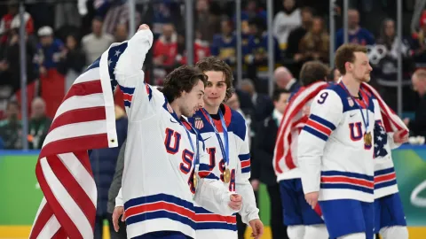 Trump se po olympijském finále vysmál Kanadě: Americký orel ulovil kanadskou husu