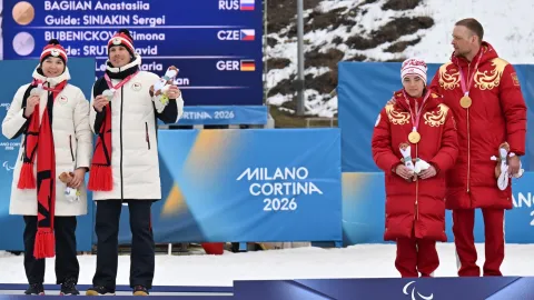 Česká paralympijská medailistka prý šikanovala vítězku. Rusové píší o neúctě a proukrajinských aktivistech