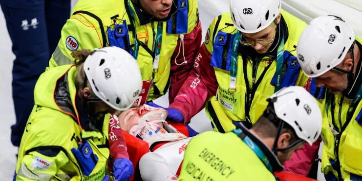 Rychlobruslařka poprvé ukázala pořezanou tvář. Kromě jizvy ji zůstává rozmazané vidění