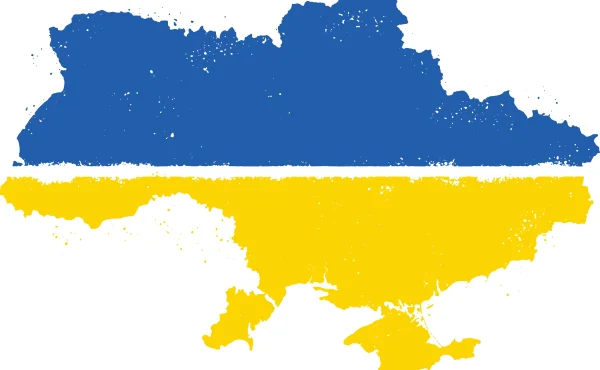 Mapa Ukrajiny zakázána, ruská vlajka povolena. A teď zakažte Ukrajinu, smějí se Rusové