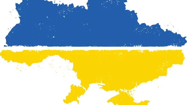 Mapa Ukrajiny zakázána, ruská vlajka povolena. A teď zakažte Ukrajinu, smějí se Rusové