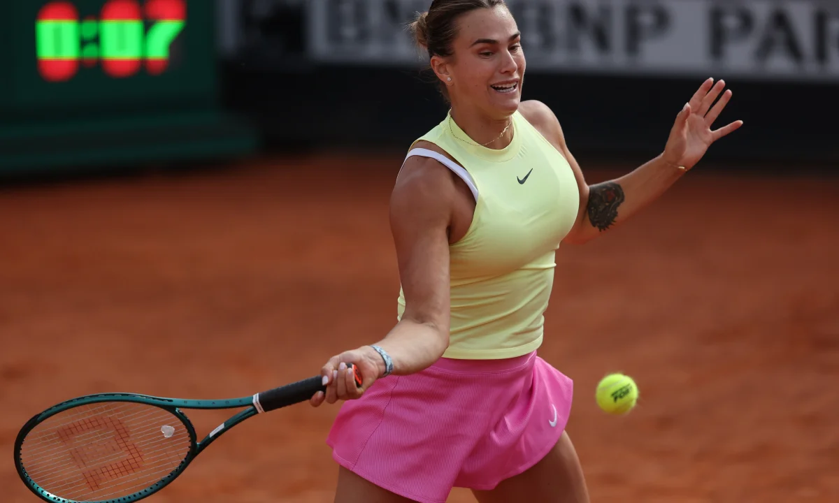 Běloruska Sabalenková si chce víc hýčkat své tělo. I za cenu pokut od WTA