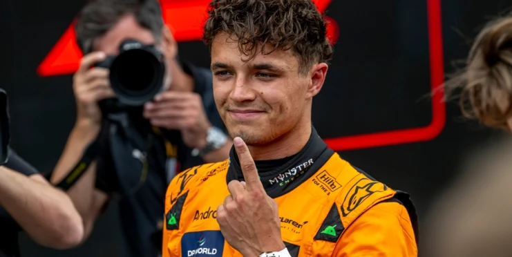 Snídaně šampiona? Okamžitě jsem toho rozhodnutí zalitoval, popisuje Lando Norris