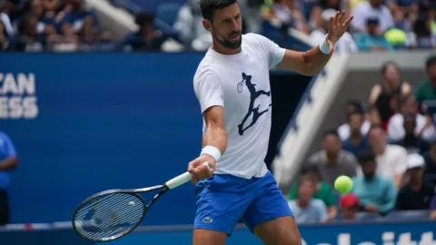 Djokovič je v semifinále, dceru to netěší. Promeškal kvůli US Open její narozeniny