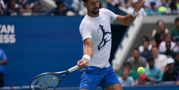 Djokovič je v semifinále, dceru to netěší. Promeškal kvůli US Open její narozeniny