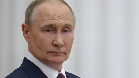 Spokojený Putin. Téměř 100 % ruských dětí se podle jeho statistiky věnuje sportu