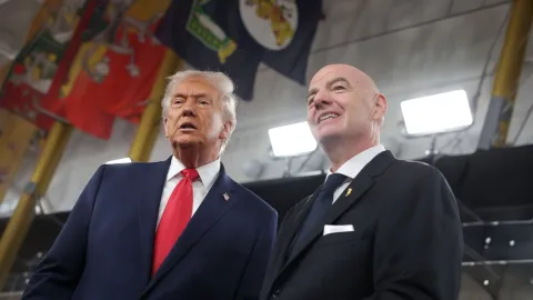 FIFA se připojuje k Trumpově Radě míru. V Gaze chce postavit stadion pro 20 000 diváků