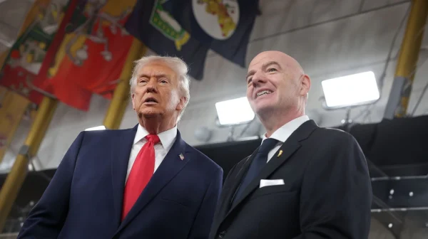 FIFA se připojuje k Trumpově Radě míru. V Gaze chce postavit stadion pro 20 000 diváků