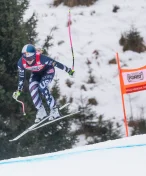 Vonnová měla na Hrách těžký pád. Před tím se pustila do ostré přestřelky s novinářem